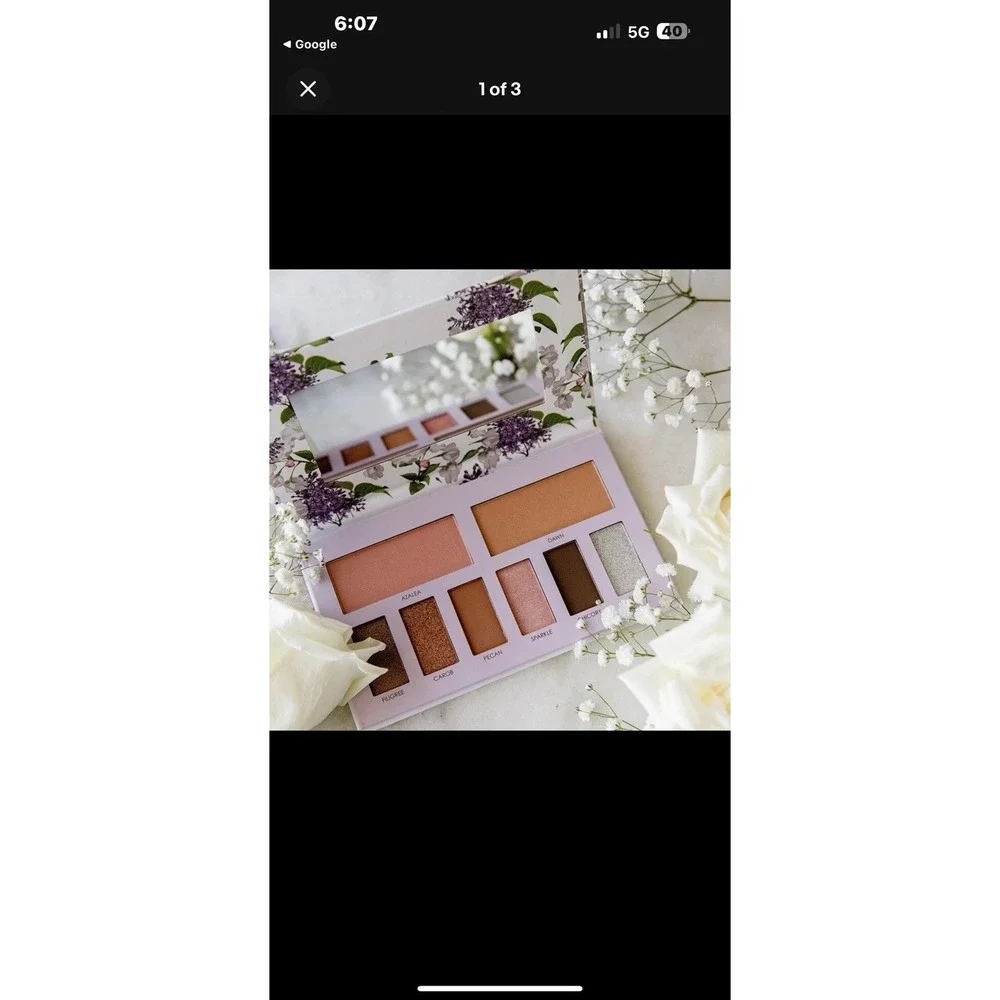 Seraphine Botanicals Sakura + Sage Vegan Eyeshadow‎ & Blush New Sealed